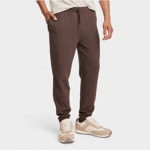 Men’s waffle-knit joggers